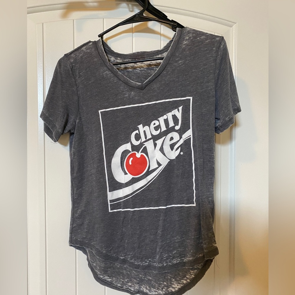 Cherry Coke tshirt.